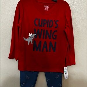 Toddler boys Valentine’s Day outfit